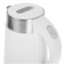 Adler | Kettle | AD 1372 | Electric | 800 W | 0.6 L | Plastic/Stainless steel | 360° rotational base | White - 6